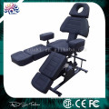 SPA Black Massage Bed Tattoo Saddle Stool Hydraulic Chair Table Arm Rest Pad Set